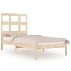 Estructura De Cama Madera Maciza De Pino 90x190 Cm Vidaxl