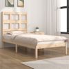 Estructura De Cama Madera Maciza De Pino 90x190 Cm Vidaxl