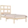 Estructura De Cama Madera Maciza De Pino 90x190 Cm Vidaxl