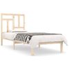 Estructura De Cama Madera Maciza 75x190 Cm Vidaxl