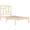 Estructura De Cama Madera Maciza De Pino 90x190 Cm Vidaxl