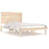 Estructura De Cama Madera Maciza 120x190 Cm Vidaxl