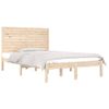 Estructura De Cama Madera Maciza 120x190 Cm Vidaxl