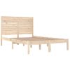 Estructura De Cama Madera Maciza 120x190 Cm Vidaxl