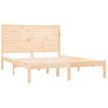 Estructura De Cama Madera Maciza 150x200 Cm Vidaxl