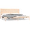 Estructura De Cama Madera Maciza 180x200 Cm Vidaxl