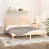 Estructura De Cama Madera Maciza 180x200 Cm Vidaxl