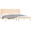 Estructura De Cama Madera Maciza 180x200 Cm Vidaxl