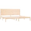 Estructura De Cama Madera Maciza 180x200 Cm Vidaxl