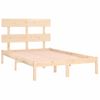 Estructura De Cama Madera Maciza De Pino 120x200 Cm Vidaxl