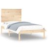 Estructura De Cama Madera Maciza 90x190 Cm Vidaxl