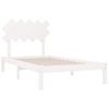 Estructura De Cama De Madera Maciza 100x200 Cm Vidaxl