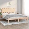 Estructura De Cama De Madera Maciza 150x200 Cm Vidaxl