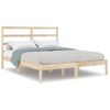 Estructura De Cama Madera Maciza 120x190 Cm Vidaxl