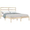 Estructura De Cama Madera Maciza 120x190 Cm Vidaxl