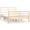 Estructura De Cama Madera Maciza De Pino 135x190 Cm Vidaxl