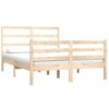 Estructura De Cama Madera Maciza De Pino 140x190 Cm Vidaxl