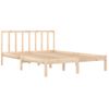 Estructura De Cama Madera Maciza De Pino 120x200 Cm Vidaxl