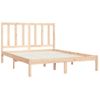 Estructura De Cama Madera Maciza De Pino 140x190 Cm Vidaxl