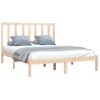 Estructura De Cama De Madera Maciza De Pino 160x200 Cm Vidaxl