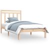 Estructura De Cama Madera Maciza 90x190 Cm Vidaxl