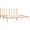 Estructura De Cama Madera Maciza 180x200 Cm Vidaxl