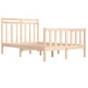 Estructura De Cama Madera Maciza 120x190 Cm Vidaxl