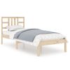 Estructura De Cama Madera Maciza 90x190 Cm Vidaxl