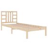 Estructura De Cama De Madera Maciza 100x200 Cm Vidaxl