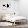 Estructura De Cama De Madera Maciza 140x200 Cm Vidaxl