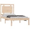 Estructura De Cama Madera Maciza 90x190 Cm Vidaxl