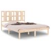 Estructura De Cama Madera Maciza De Pino 140x190 Cm Vidaxl