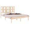 Estructura De Cama Madera Maciza De Pino 140x190 Cm Vidaxl