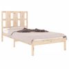 Estructura De Cama Madera Maciza De Pino 90x200 Cm Vidaxl