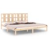 Estructura De Cama Madera Maciza 180x200 Cm Vidaxl