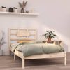 Estructura De Cama Madera Maciza 100x200 Cm Vidaxl