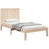 Estructura De Cama Madera Maciza De Pino 75x190 Cm Vidaxl