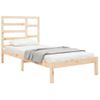 Estructura De Cama Madera Maciza 75x190 Cm Vidaxl