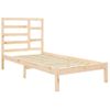 Estructura De Cama Madera Maciza 75x190 Cm Vidaxl