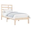 Estructura De Cama Madera Maciza 90x190 Cm Vidaxl