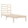 Estructura De Cama Madera Maciza 90x190 Cm Vidaxl