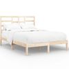 Estructura De Cama Sin Colchón Madera Maciza 120x200 Cm Vidaxl