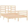 Estructura De Cama Madera Maciza 120x190 Cm Vidaxl