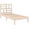 Estructura De Cama Madera Maciza De Pino 90x200 Cm Vidaxl