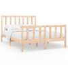 Estructura De Cama De Madera Maciza De Pino 160x200 Cm Vidaxl