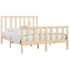 Estructura De Cama De Madera Maciza 160x200 Cm Vidaxl