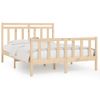 Estructura De Cama Madera Maciza De Pino 120x200 Cm Vidaxl