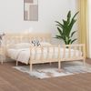 Estructura De Cama Madera Maciza De Pino 180x200 Cm Vidaxl