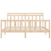 Estructura De Cama Madera Maciza De Pino 180x200 Cm Vidaxl