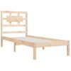 Estructura De Cama Madera Maciza De Pino 100x200 Cm Vidaxl